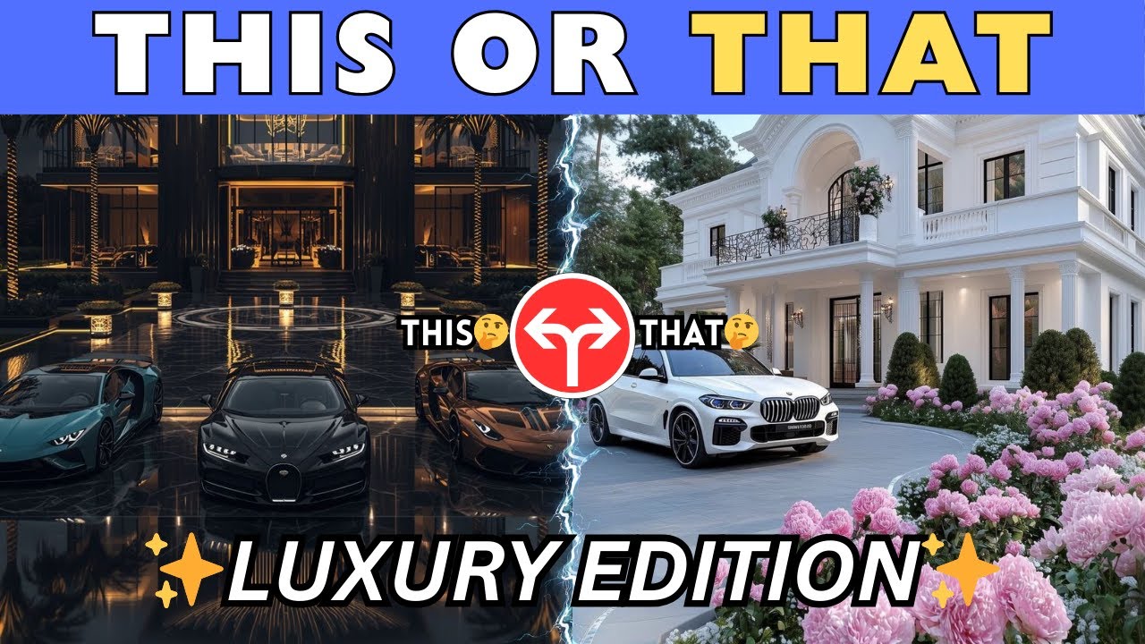 This or That? | Luxury Edition💸💰💎 (hard)