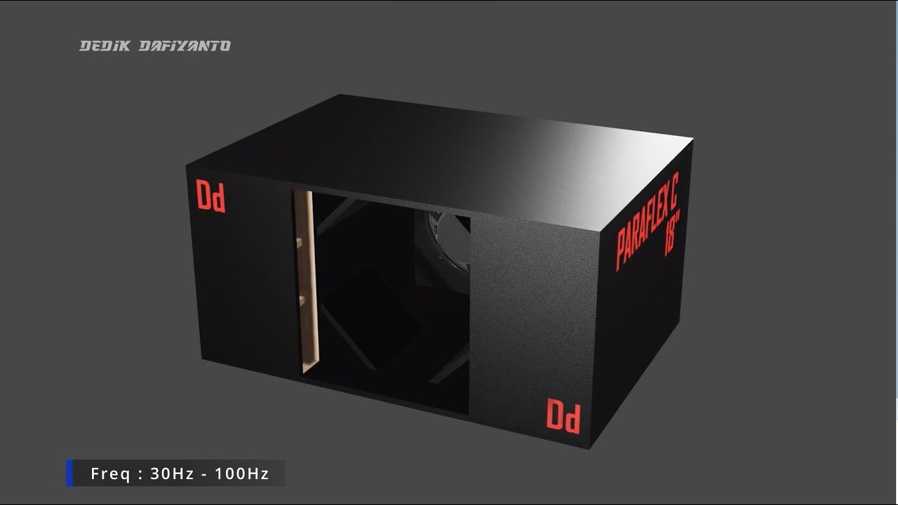 BOX SPEAKER LAPANGAN PARAFLEX C2 18 INCH SUBWOOFER 1700WATT