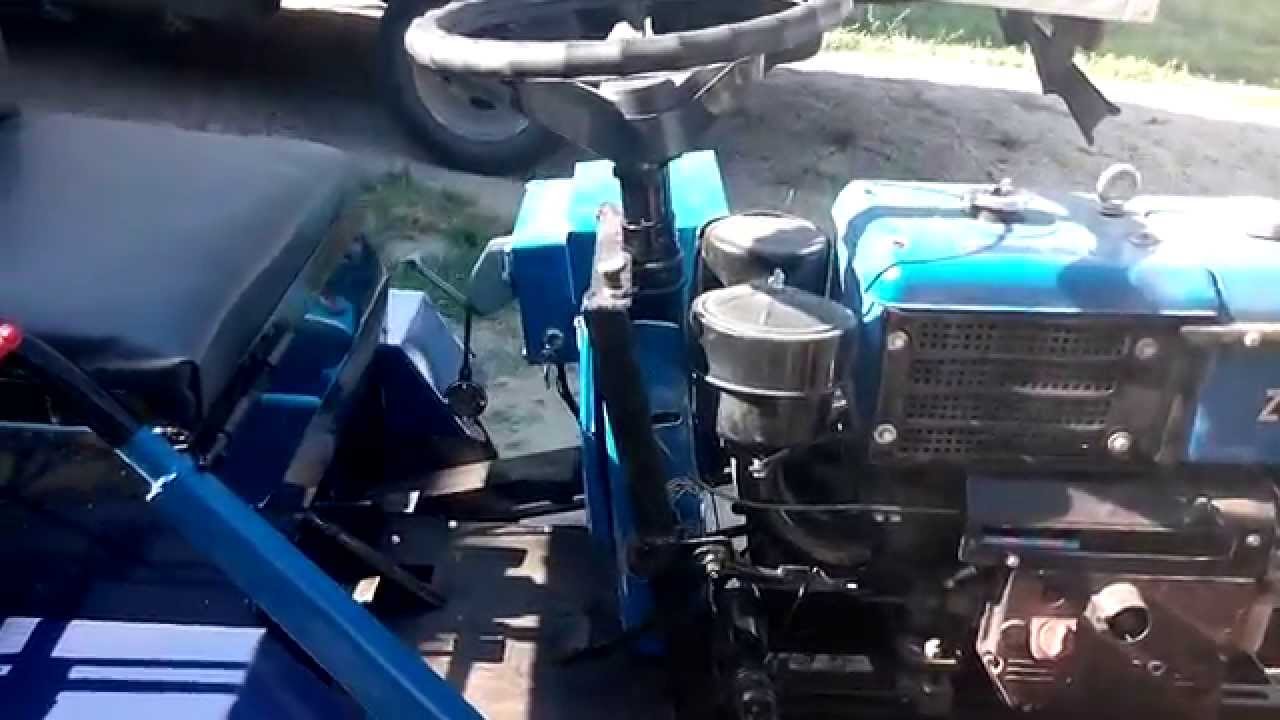 Переоборудование из мотоблока ЗУБР в мини-трактор