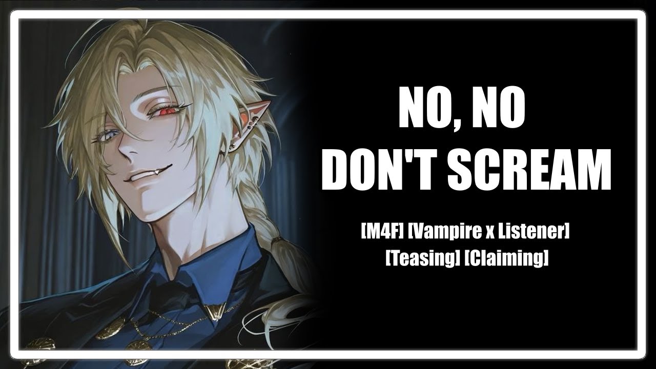 Vampire Barista Claims You As His Personal Drink [M4F] [Vampire x Listener][Teasing] [Claiming]