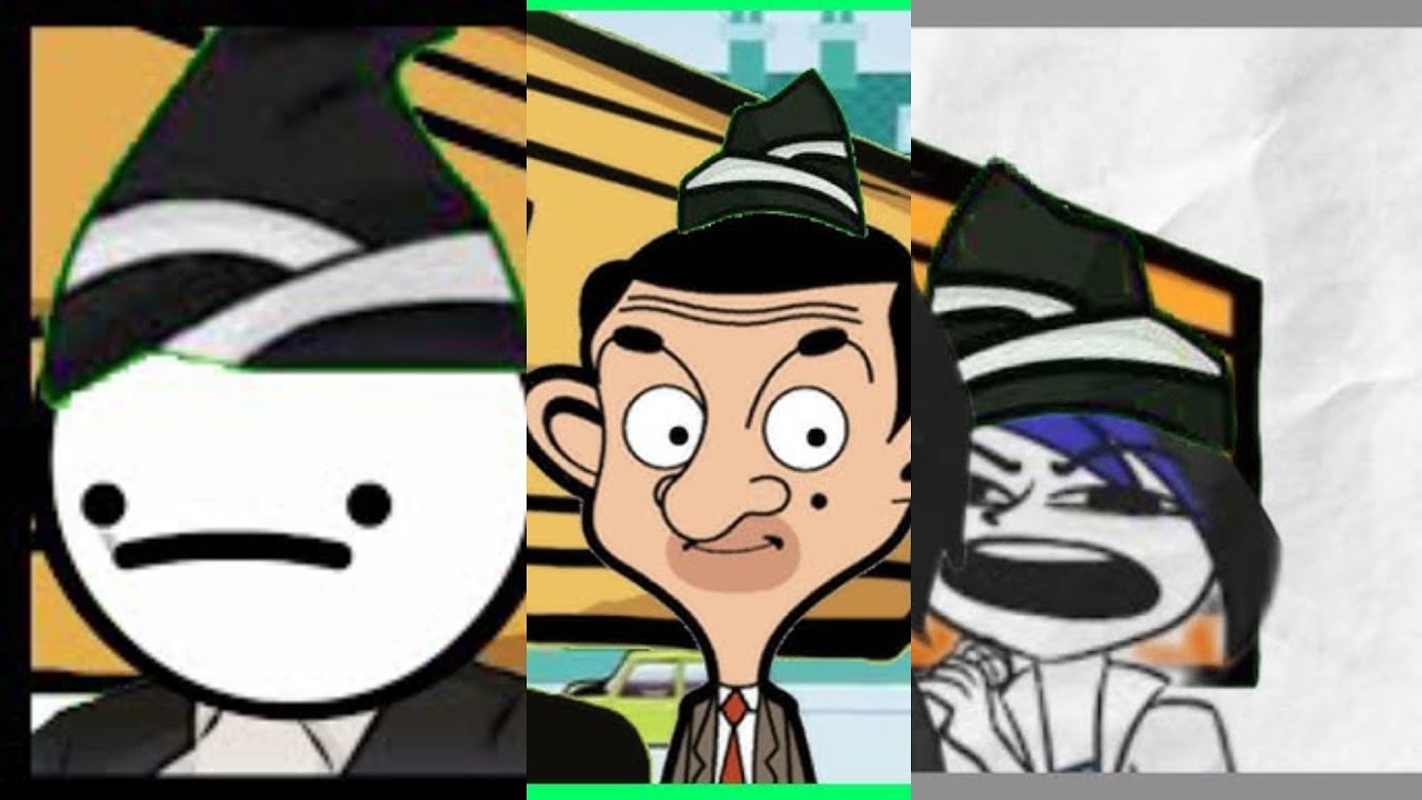 ASDFMOVIE, Mr Bean The Animated Series, DAGames Animated - Coffin Dance Song (@Ozyrys Remix) Mashup
