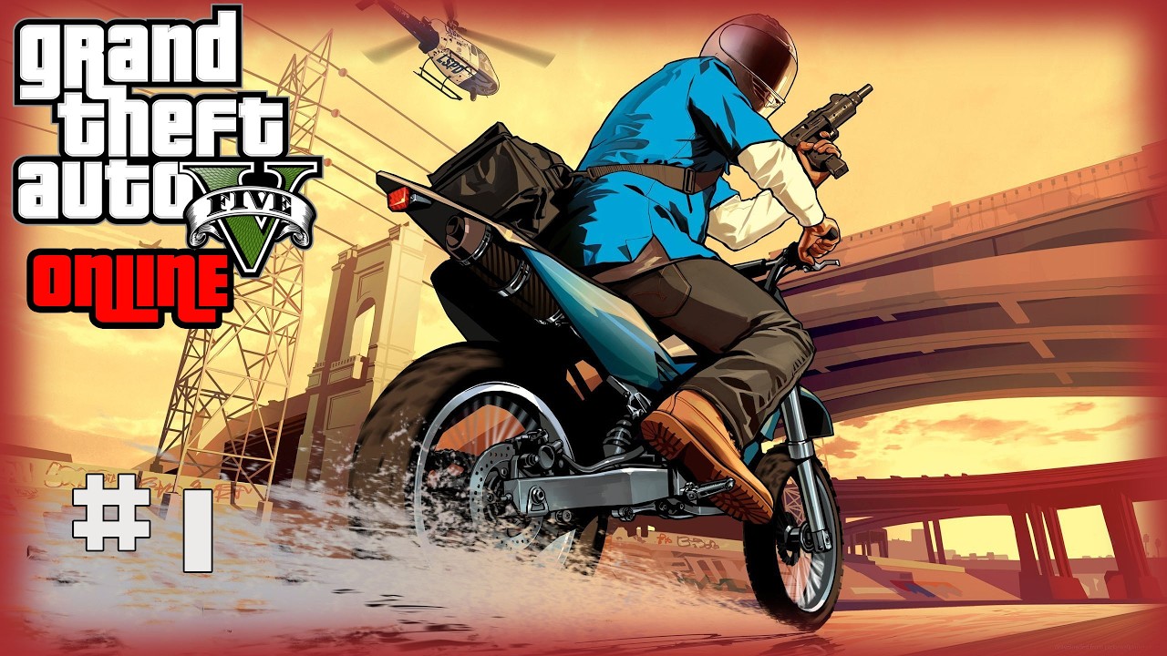 01. GTA V Online🚗🔫/Попробуем онлайн режим в коопе с @GameRT86