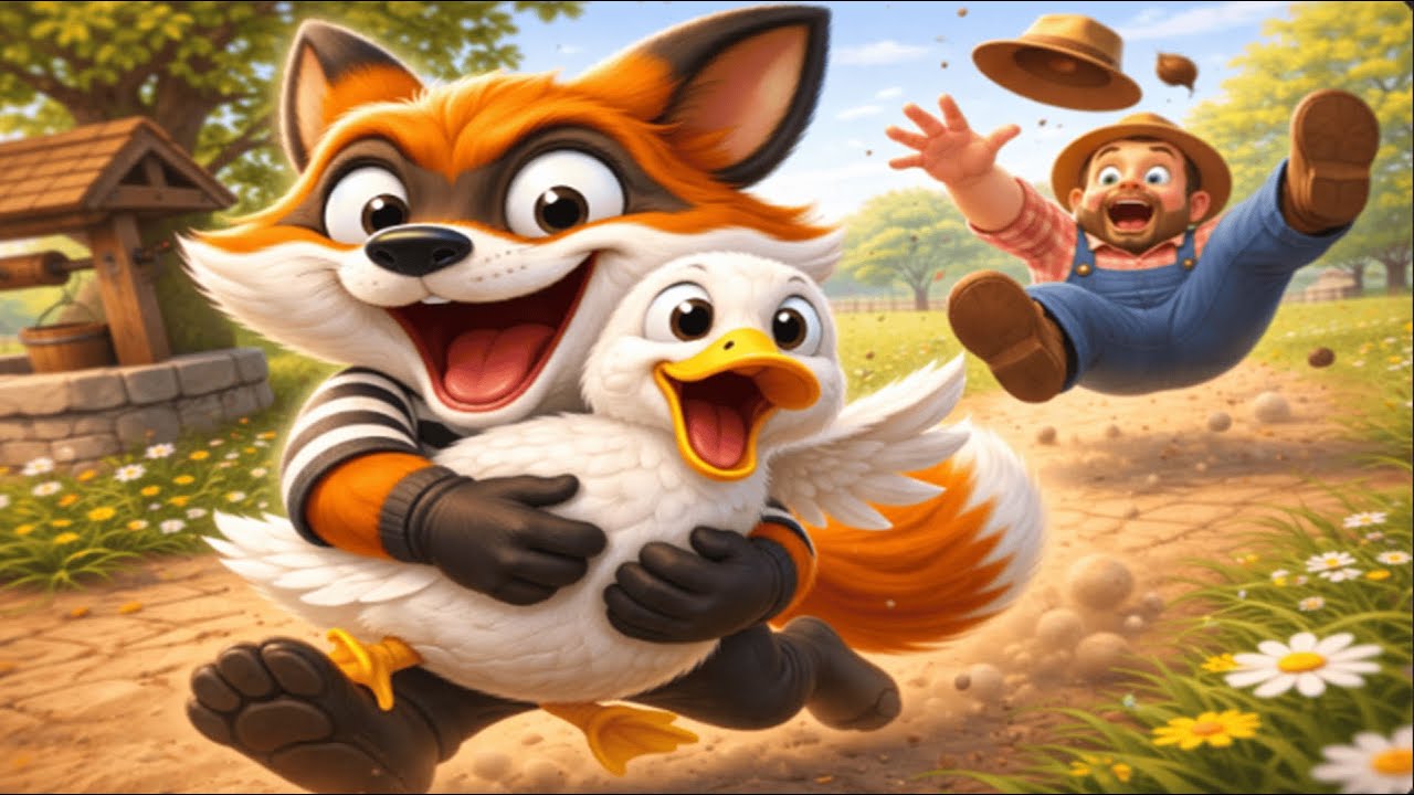 Lele Vulpe 🦊🦆😂( Nu mai tot fura) | Cantecele si Desene Animate | BIKI TOONS