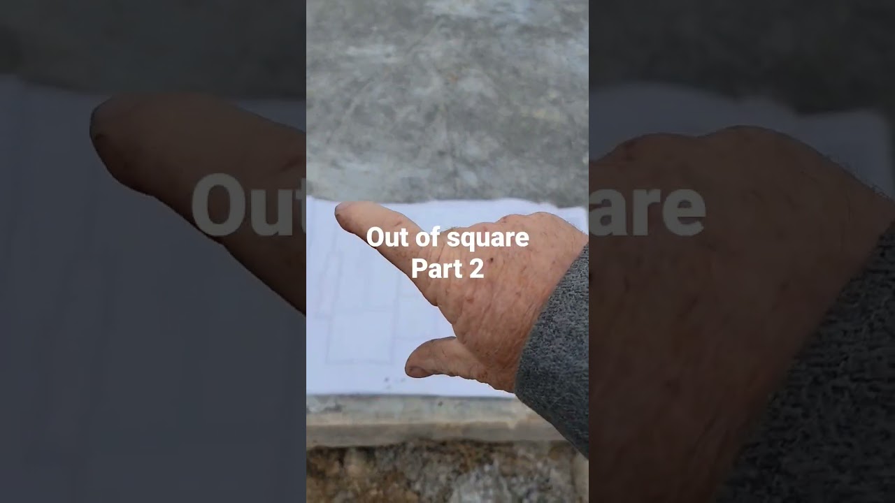 out of square #constructionlife #framing #framinglife #constructionfail  #constructionfails