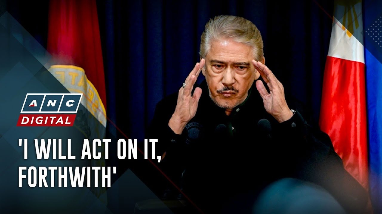 Sotto to act on possible impeachment vs Marcos, VP Sara 'forthwith' | ANC