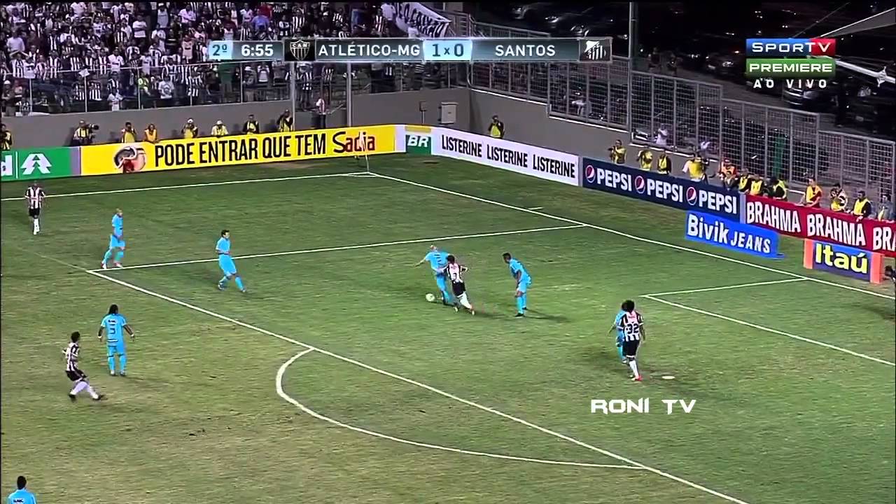 Ronaldinho vs Santos - 26/07/2012 - [ HD720p ] - [ roni TV ]