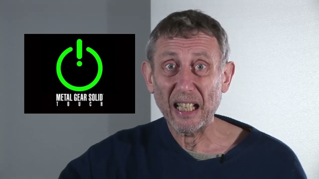 Michael Rosen describes how I feel about Metal Gear Solid games