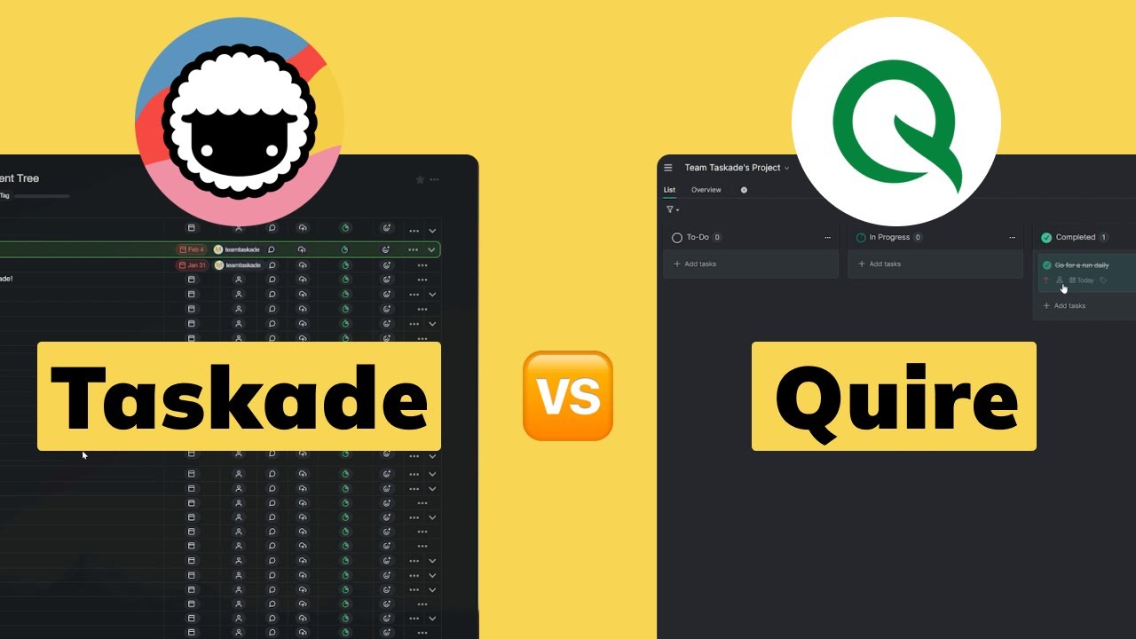 Taskade vs Quire App: Which To-do List App Is Best For You?