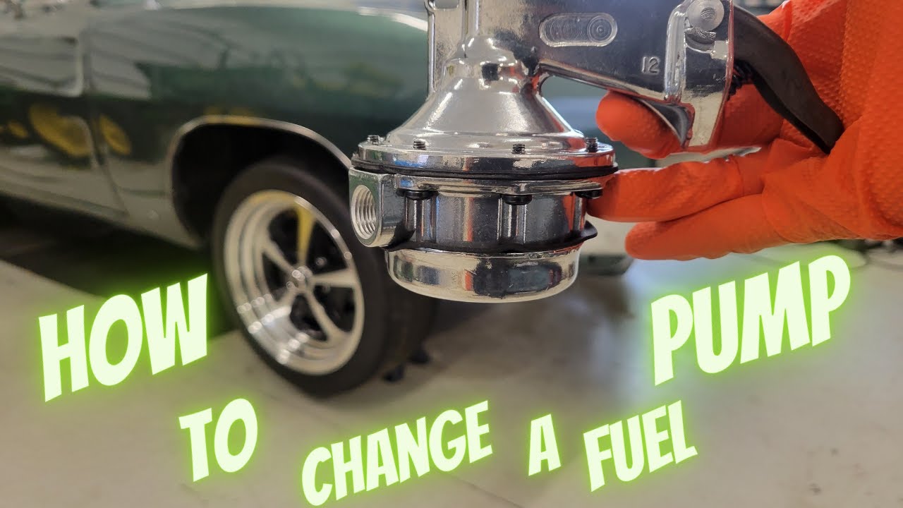 How To Change A Holley Fuel Pump