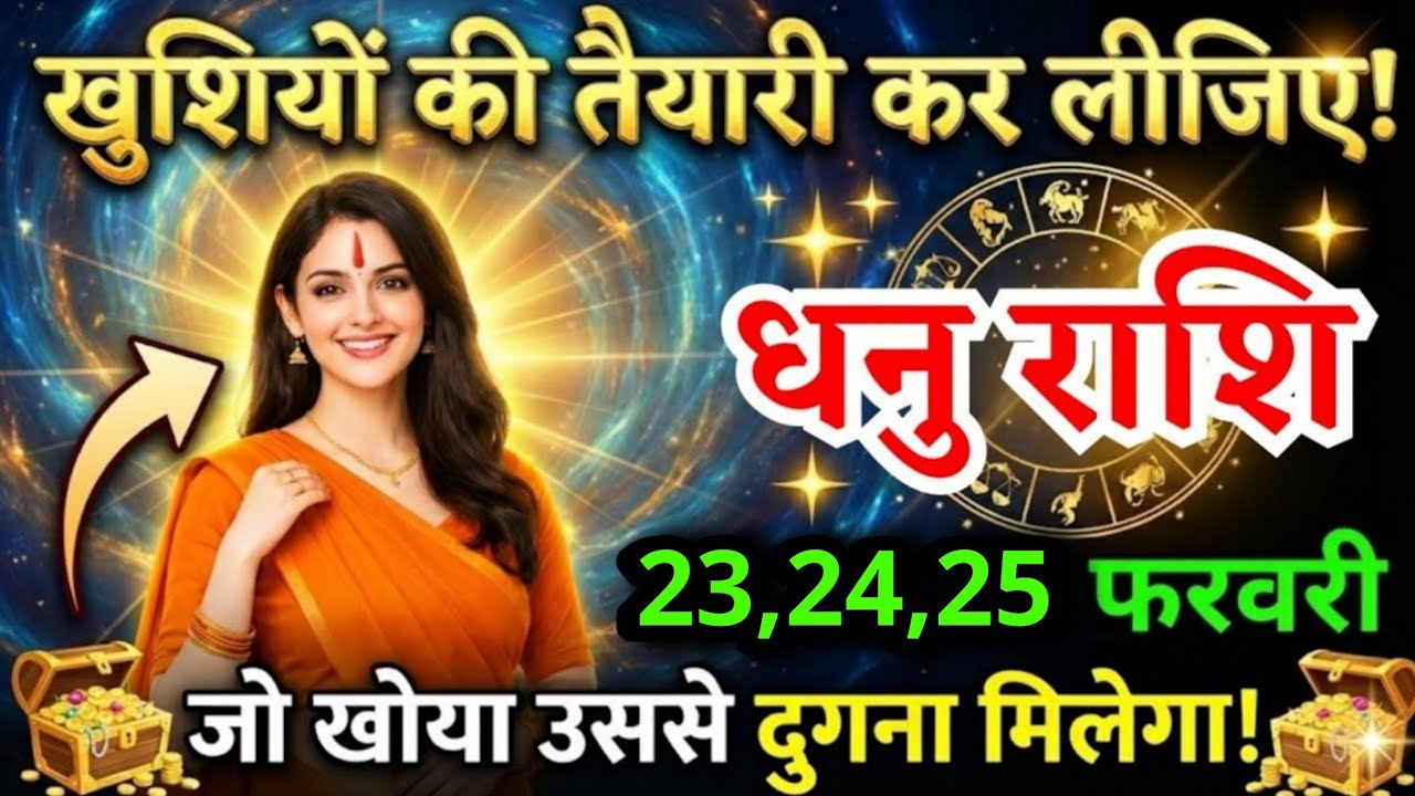 17, 18, 19 फरवरी, धनु राशि वालों खुशियों की तैयारी कर लीजिए, Dhanu Rashi, चमकेगी किस्मत