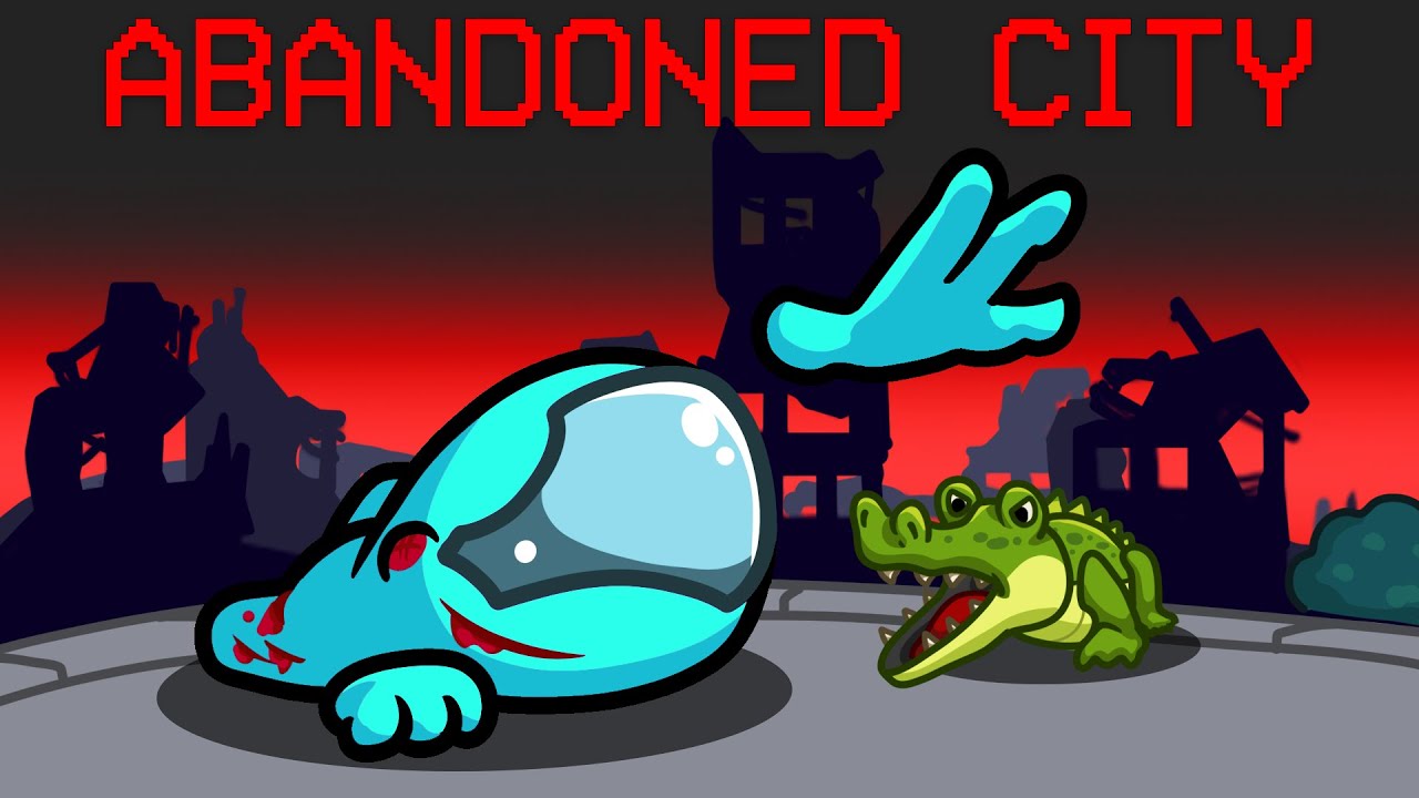 I Survived 100 Days in an Abandoned City (Among Us)