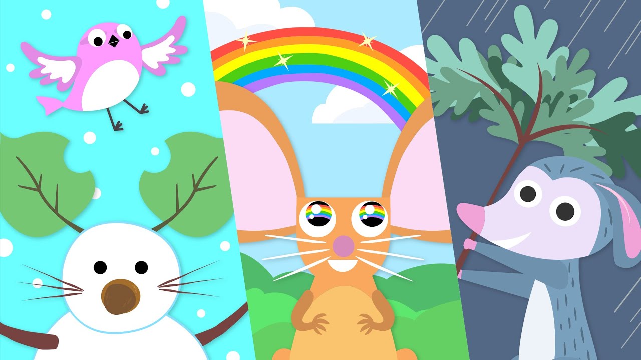 Weather and Seasons Songs for Kids | Treetop Family