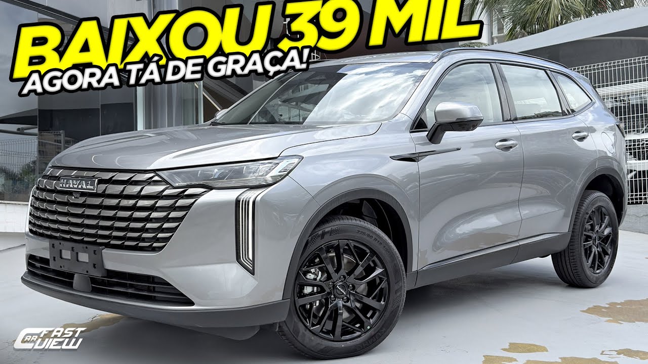 NOVO GWM HAVAL H6 PCD 2026 40 MIL +BARATO QUE TODOS OS RIVAIS +DE 20 KM/L COMPLETASSO PREÇO SURREAL