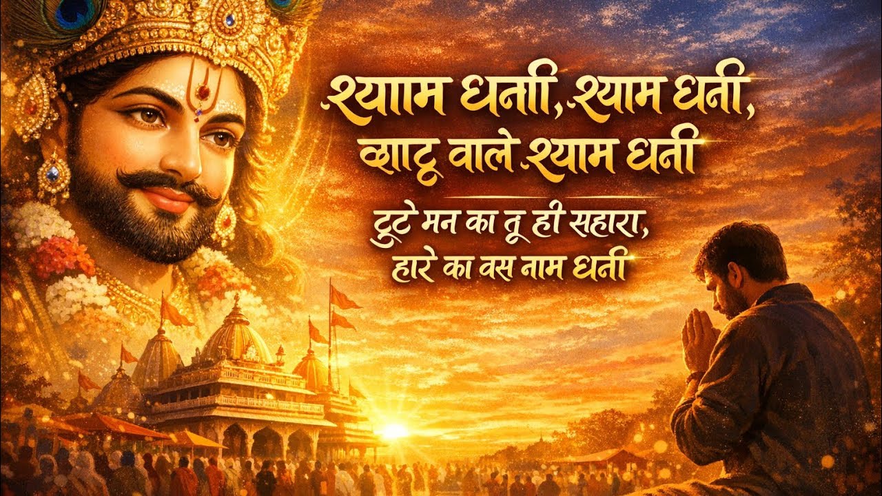 Latest New 2026 Song 🚩 King of KhatubShyam Baba🚩खाटू धाम के राजा श्याम 🚩🔔 Shyam = Sukoon 🙏🤟