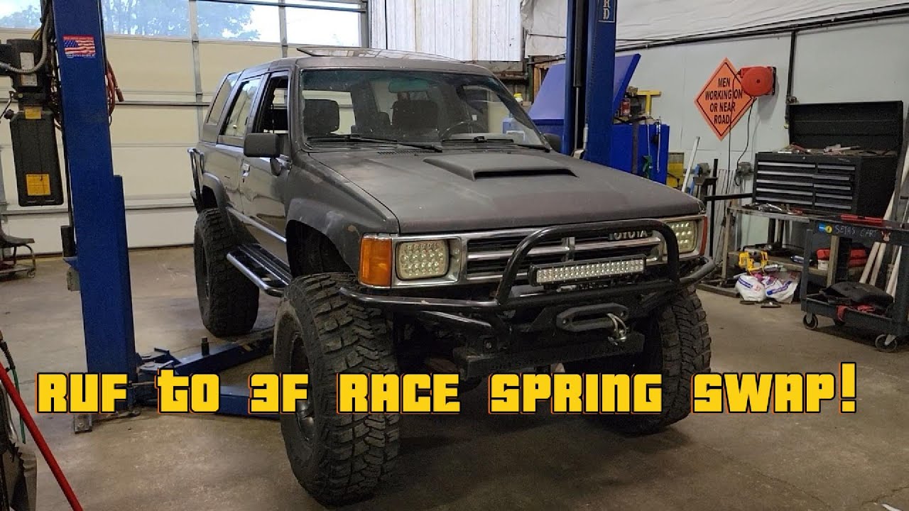 Swapping in Sky's 3F Race Springs!