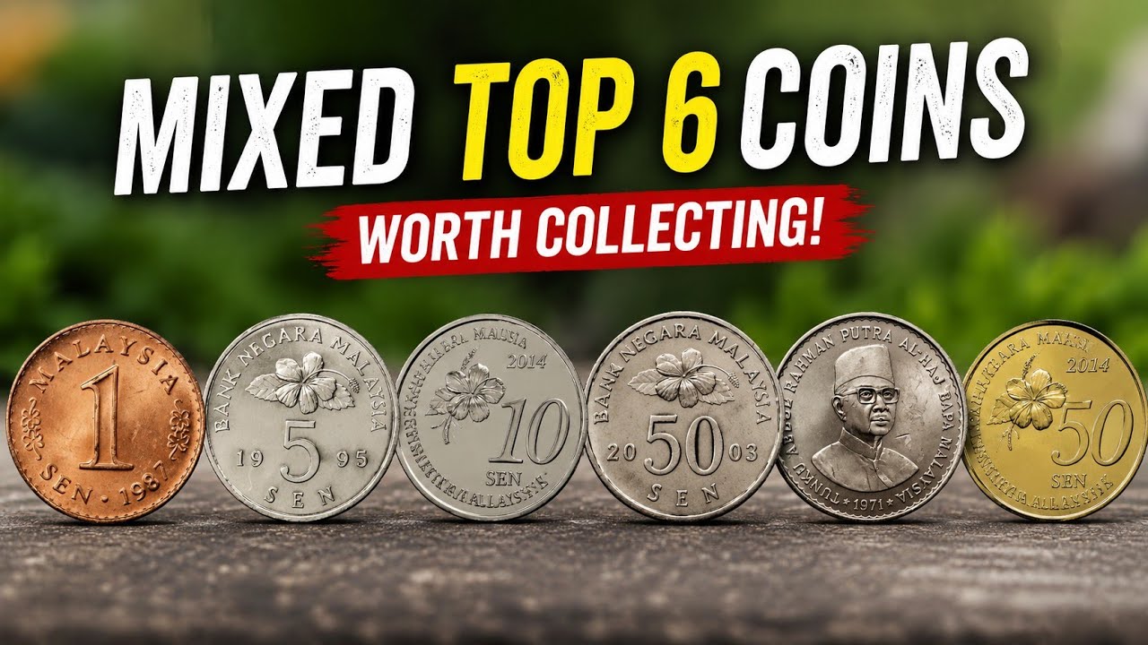 Six Malaysian Coins Every Collector Must Check | Hidden Coin Values Revealed