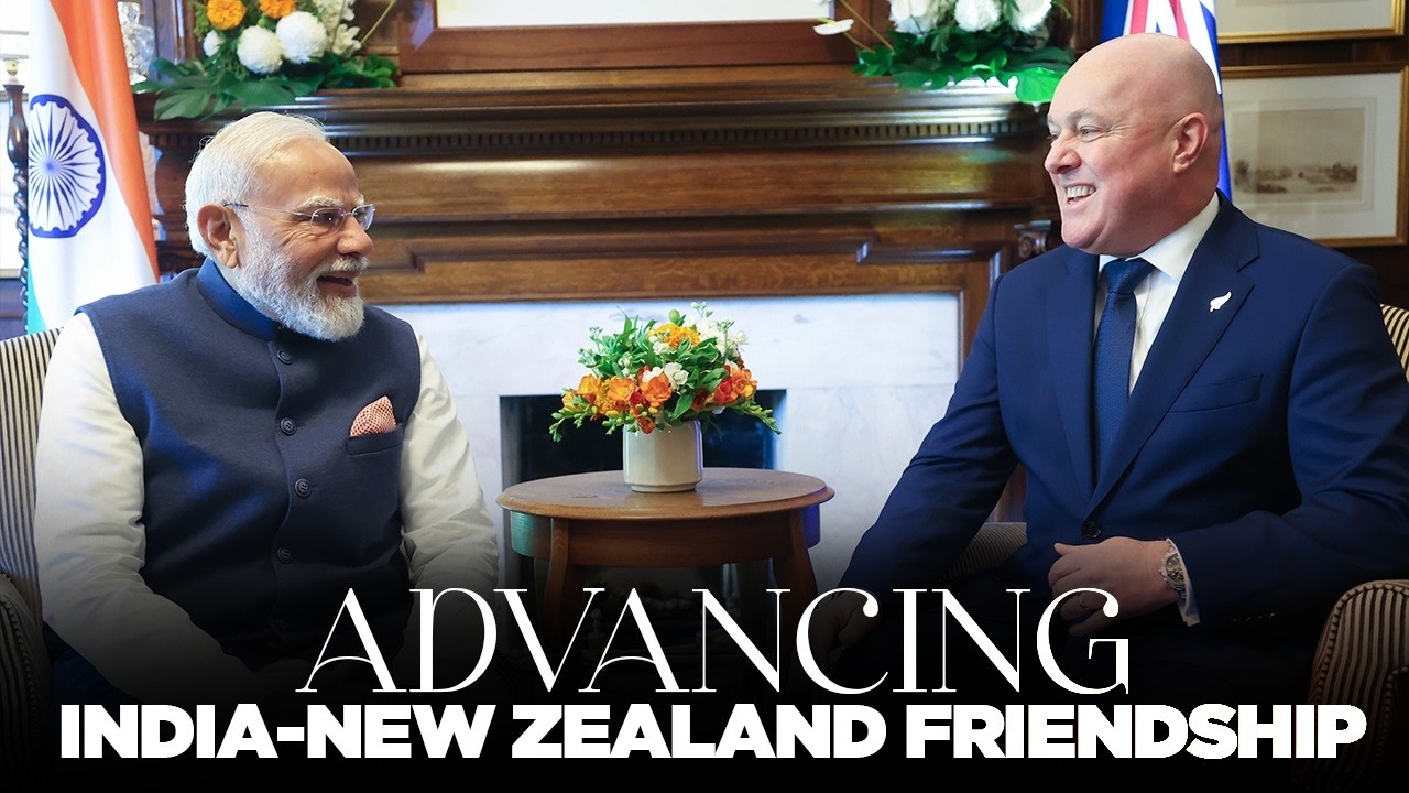 LIVE: PM Modi holds a meeting with New Zealand PM Christopher Luxon