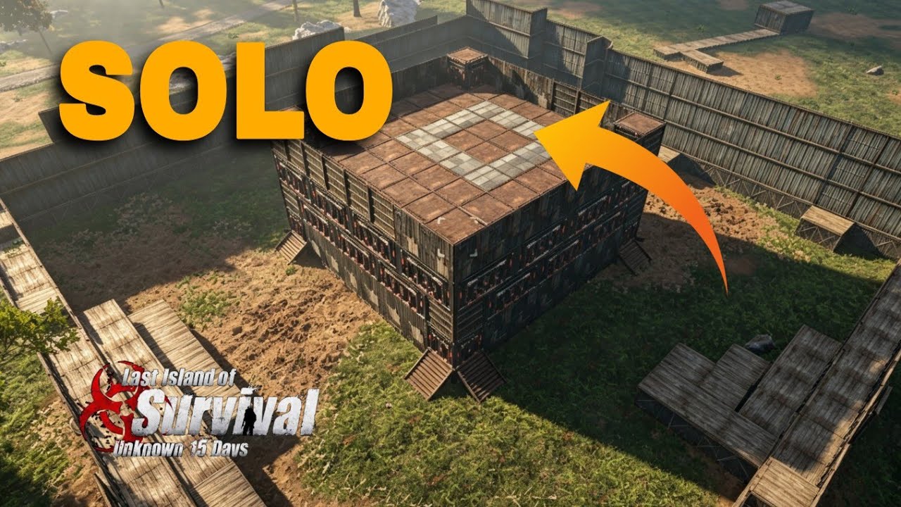 I WALLED IN THE HACKER BASE - Last Island of Survival 