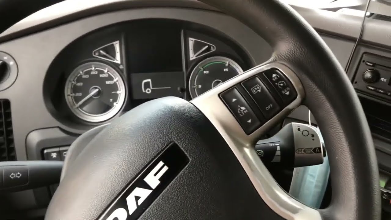 DAF XF 106. Отключаем зуммер.