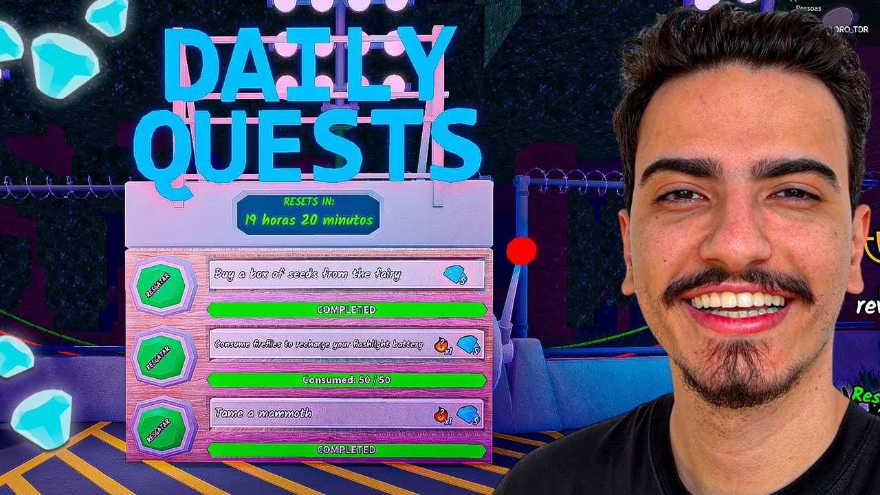 COMPLETEI TODAS MISS&Otilde;ES DI&Aacute;RIAS NO 99 NOITES NA FLORESTA 🎰💎