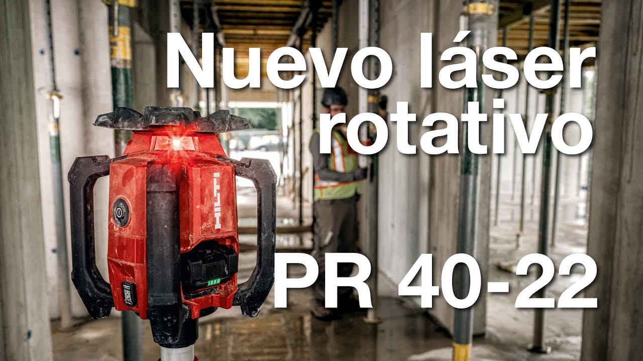 Hilti Latam - Nuevo láser rotativo PR 40-22