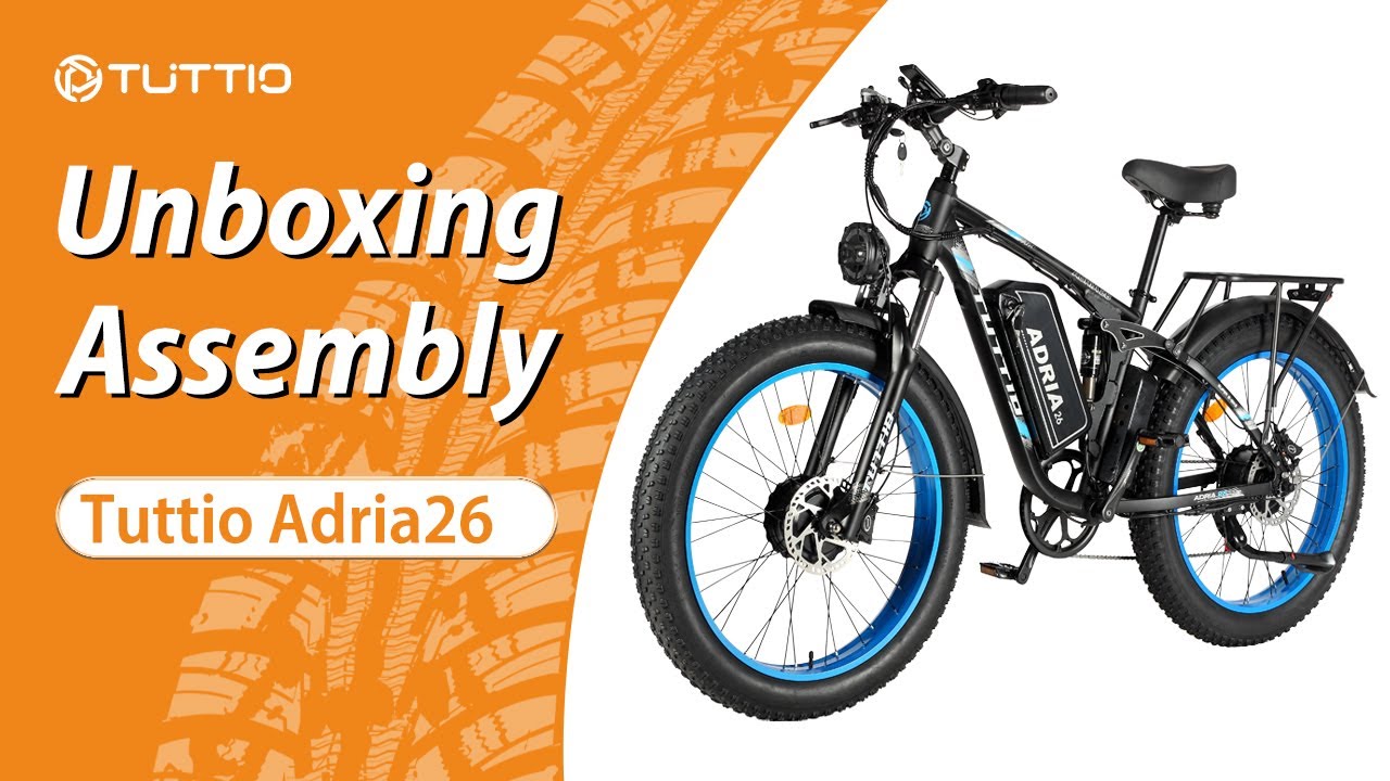 TUTTIO Adria26 Unboxing and Assembly | E-Bike Unboxing