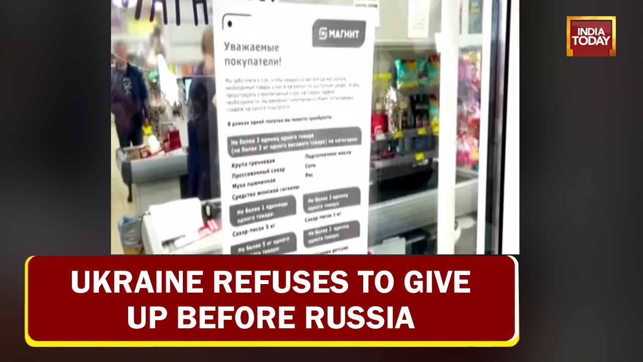 Sanctions Bite Russia Take A Look At The Top Most Defining Images Of Russia's Ukraine Invasion