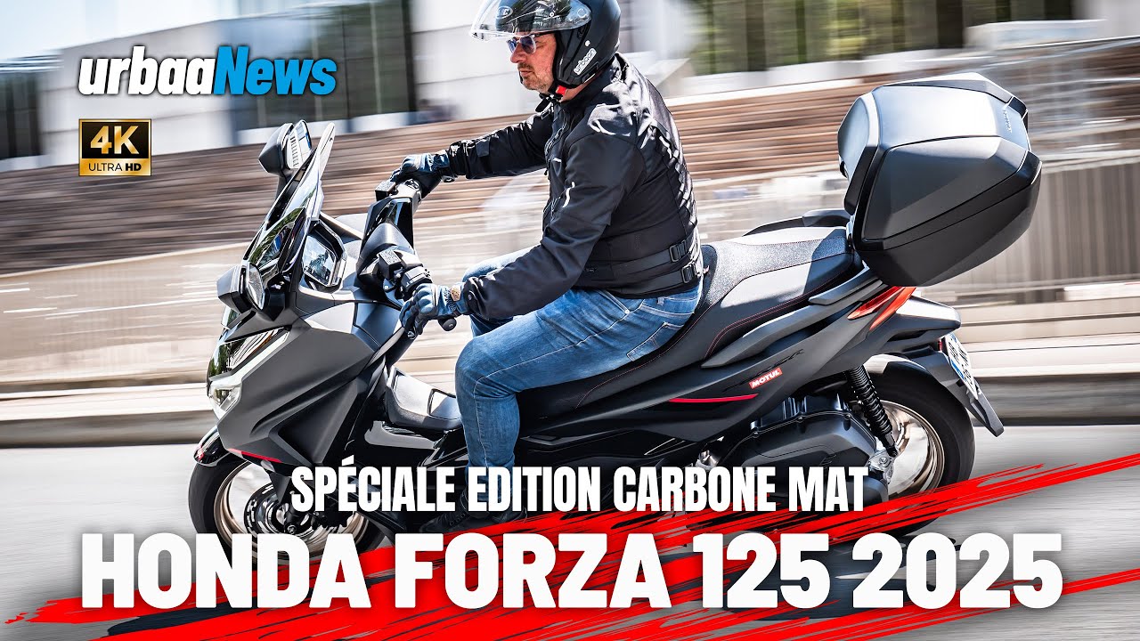 Essai Honda Forza 125 2025 : le roi des scooters GT urbains est de retour !