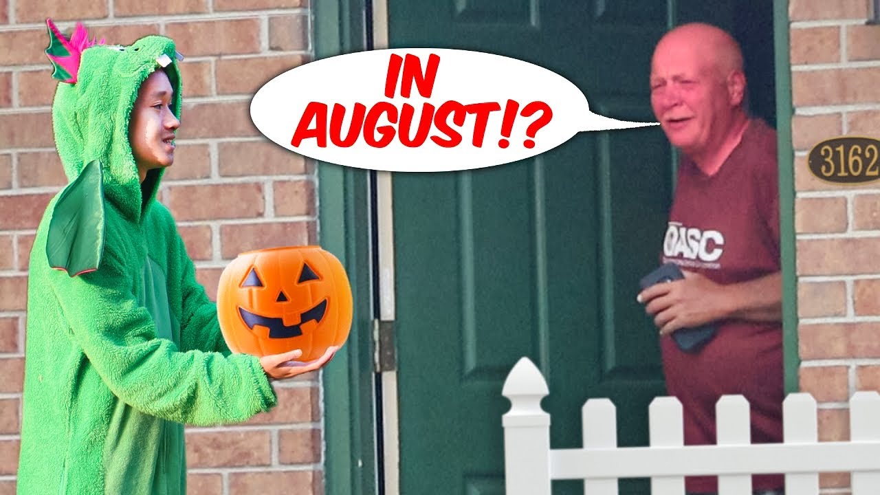 Trick-or-Treating 3 Months Early!