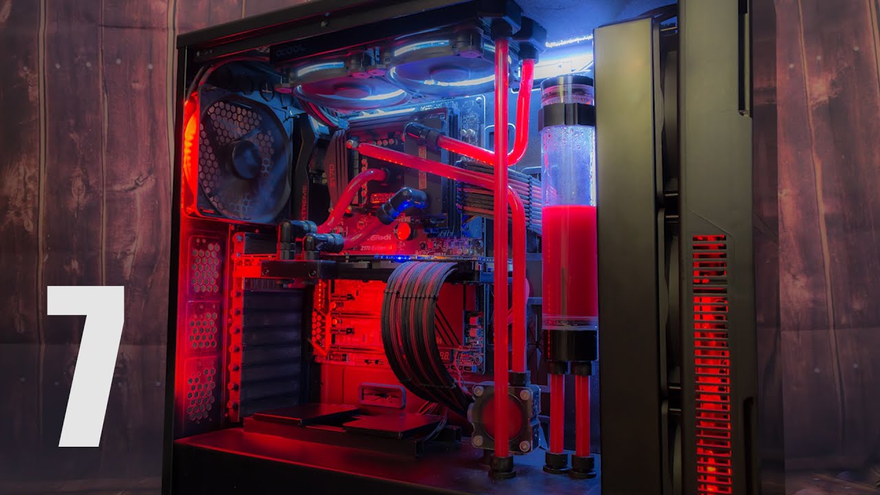 Community PC's Folge 7 / Der erste Tisch / UV System / Professionelle Modder