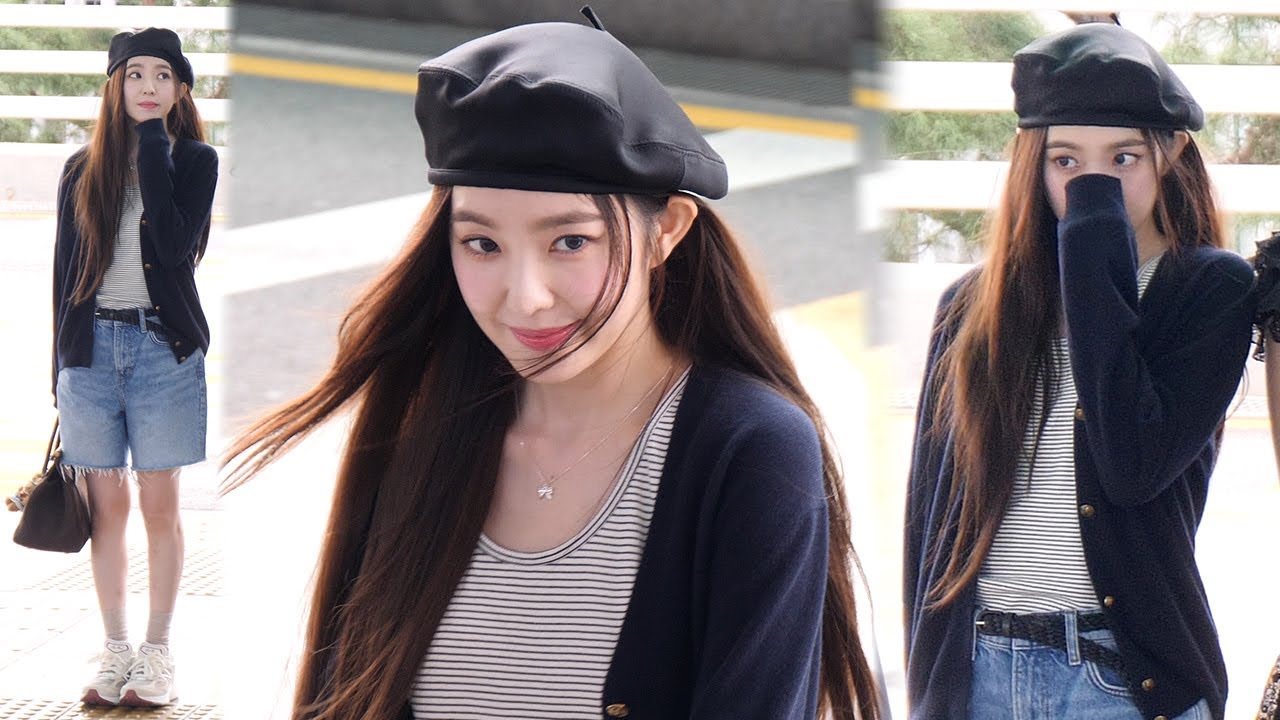 레드벨벳 아이린 출국 직캠 '섬유유연제 향기 확인하는 습관' (Red Velvet IRENE)｜인천공항 240906
