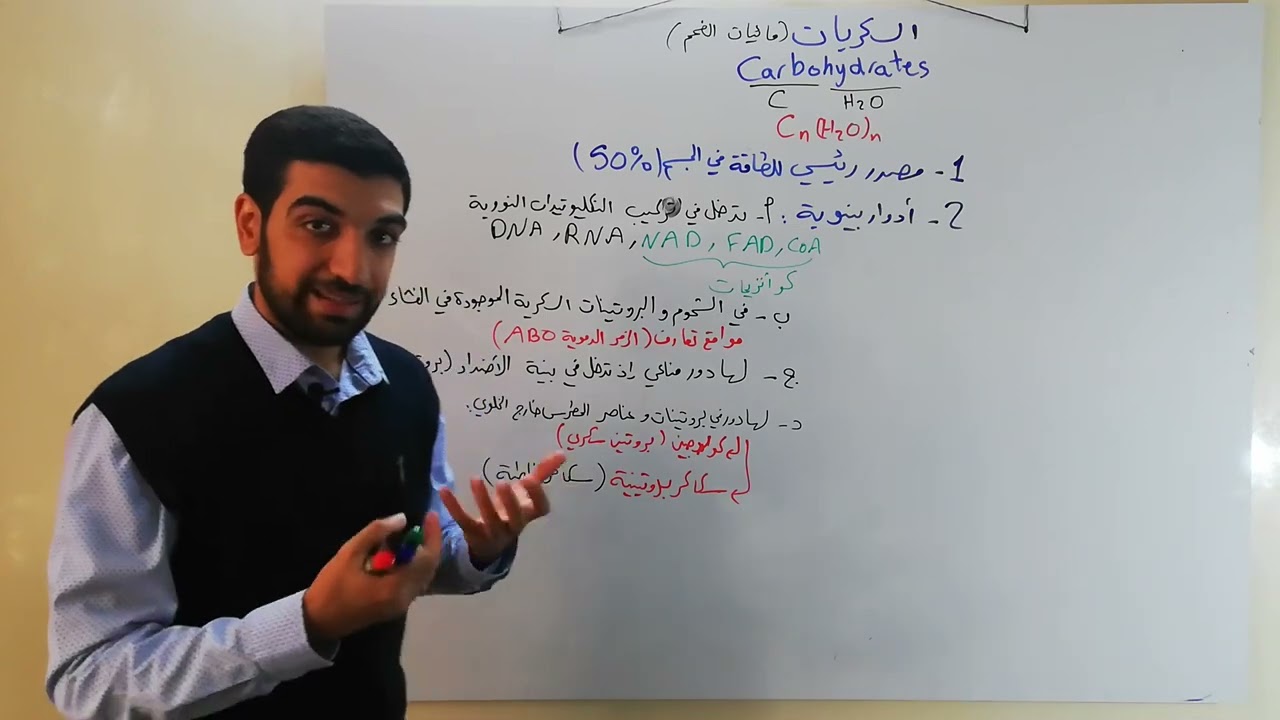 تعريف بالسكريات و أدوارها الحيوية