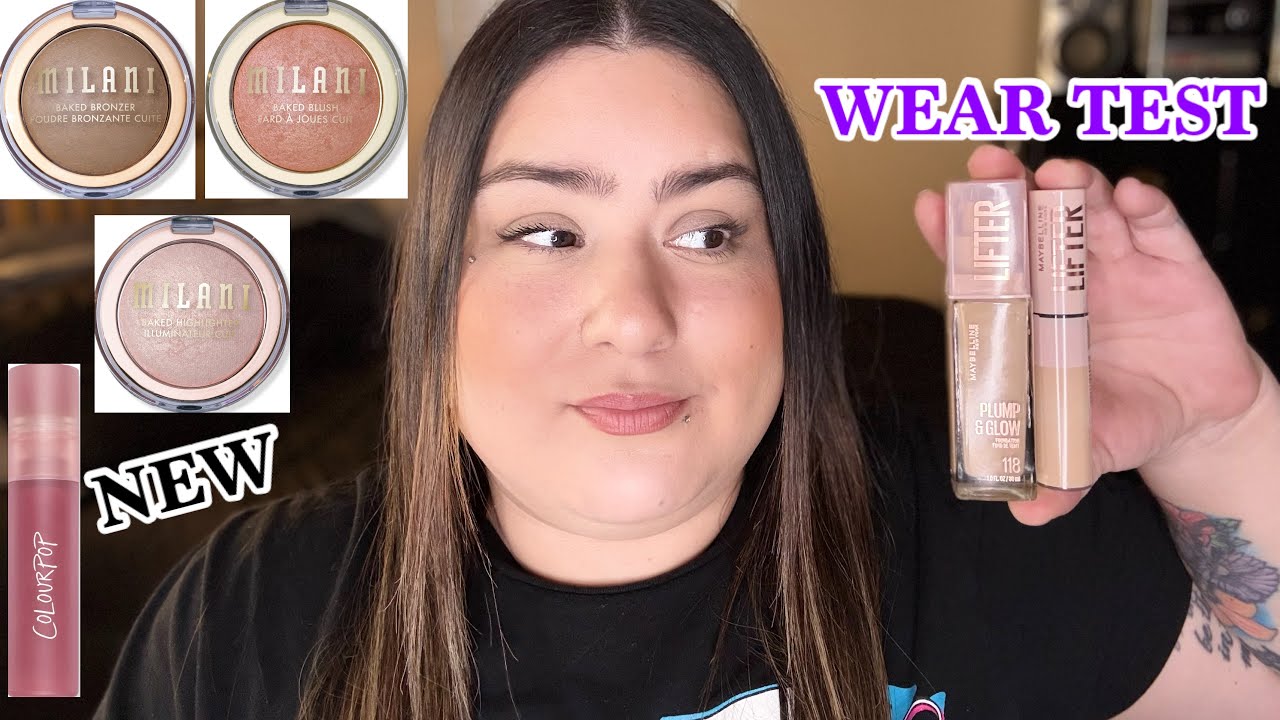 Тестируем тональный крем и консилер Maybelline Lifter! Также тестируем новые средства Milani и Co...