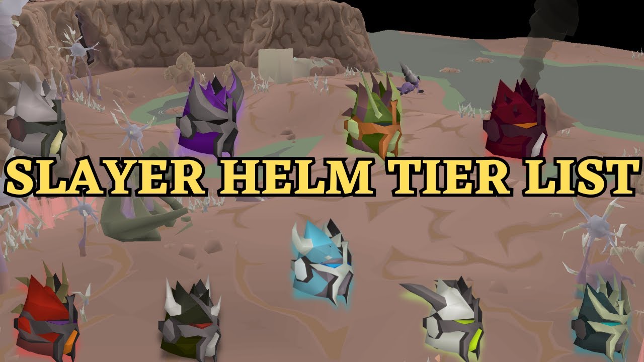 Slayer helm TIER LIST showcase [2023] - OSRS