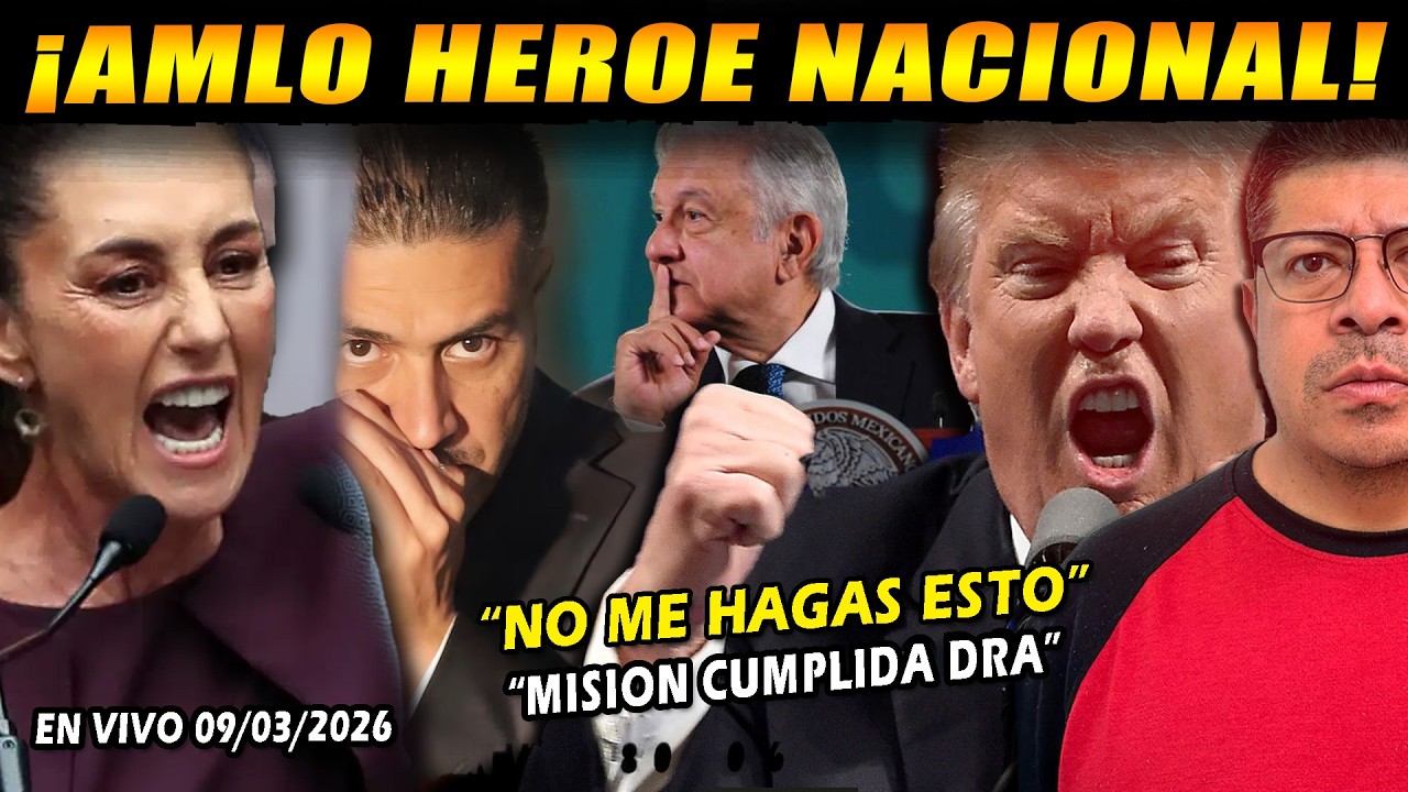 LUNESAZO! TRUMP COLAPSA EL MUNDO, QUIERE FUERA A SHEINBAUM, AMLO LO PREVIO Y SALVO A MEXICO