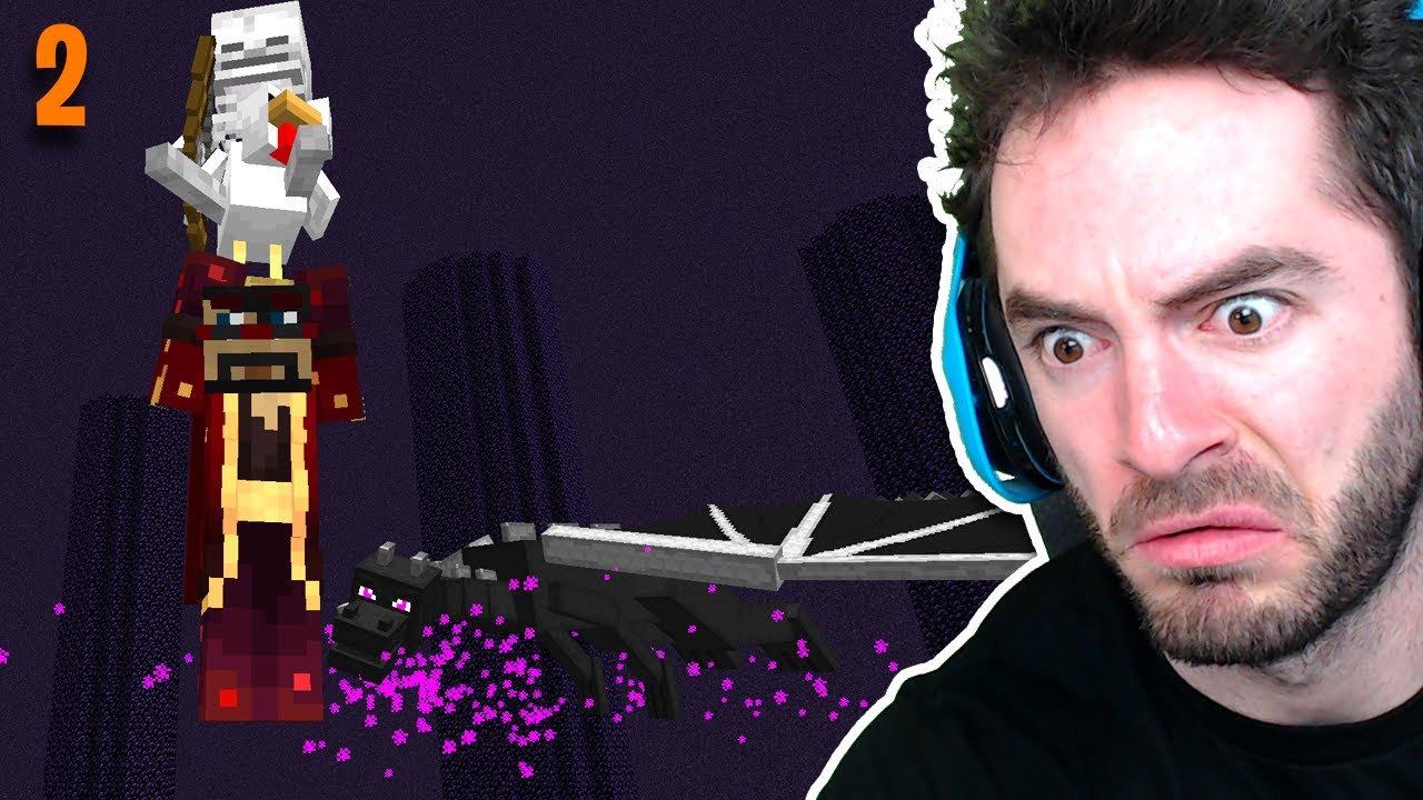 Beating Minecraft With No Inventory #2