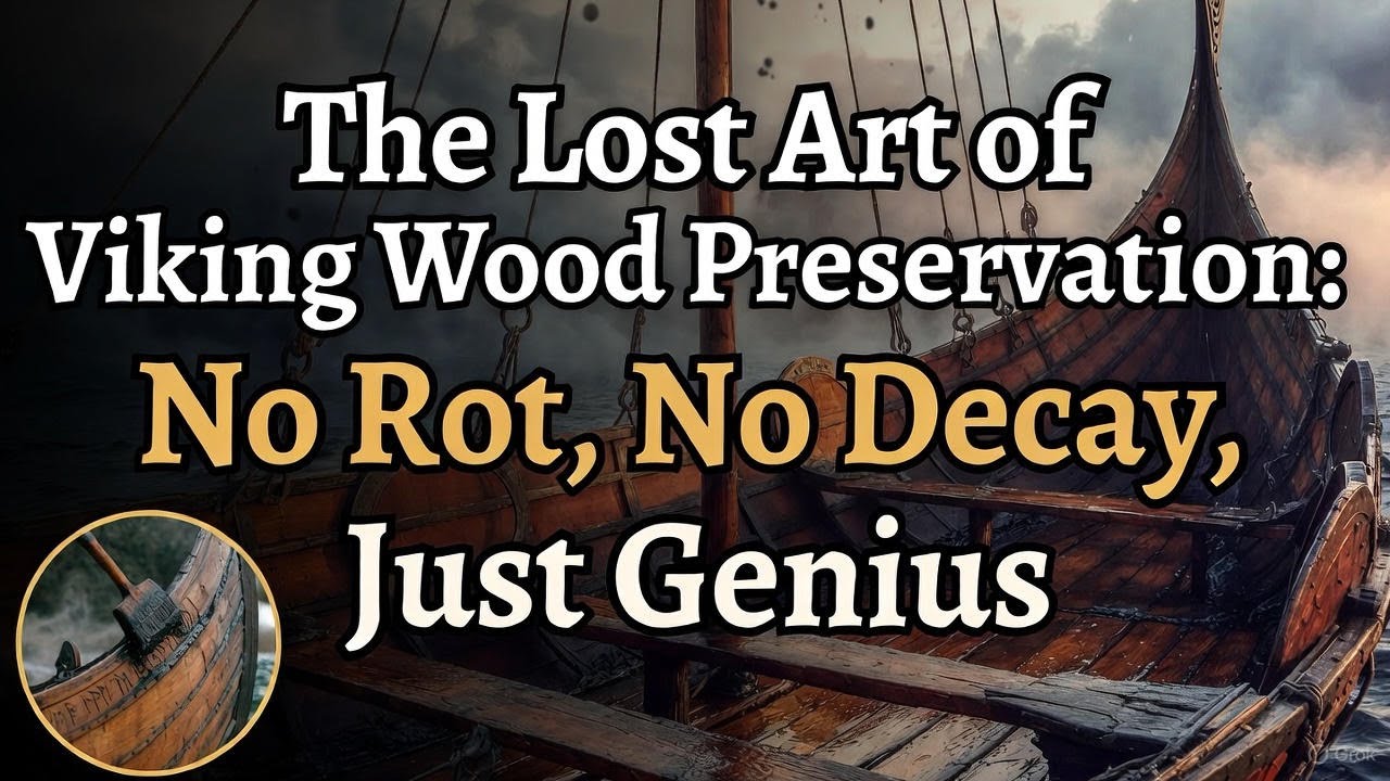 Viking Longship Secrets: How Ancient Wood Defied Rot for 1000+ Years