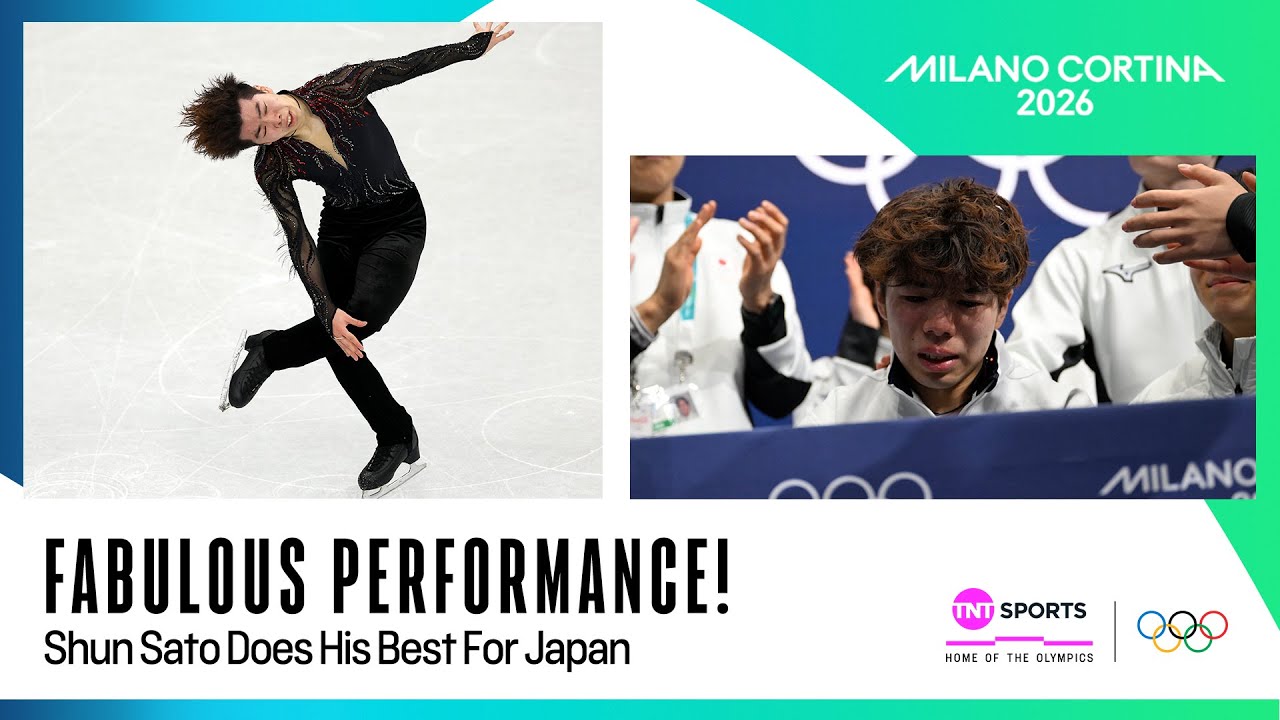 Shun Sato falls short of gold with an incredible performance 🥈 🇯🇵 | Winter Olympics 2026