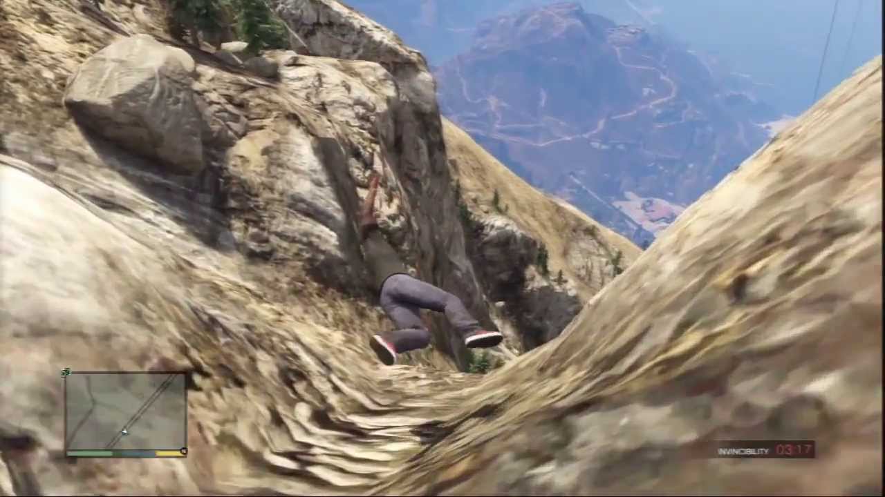 GTA 5 - Rolling Down Mt Chiliad | Too Much Gaming