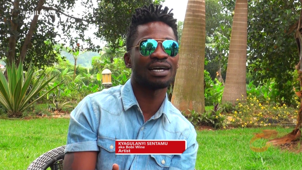 BOBI WINE ON CHILLING UBC TV EP 02. Showing acting skills and talks politics