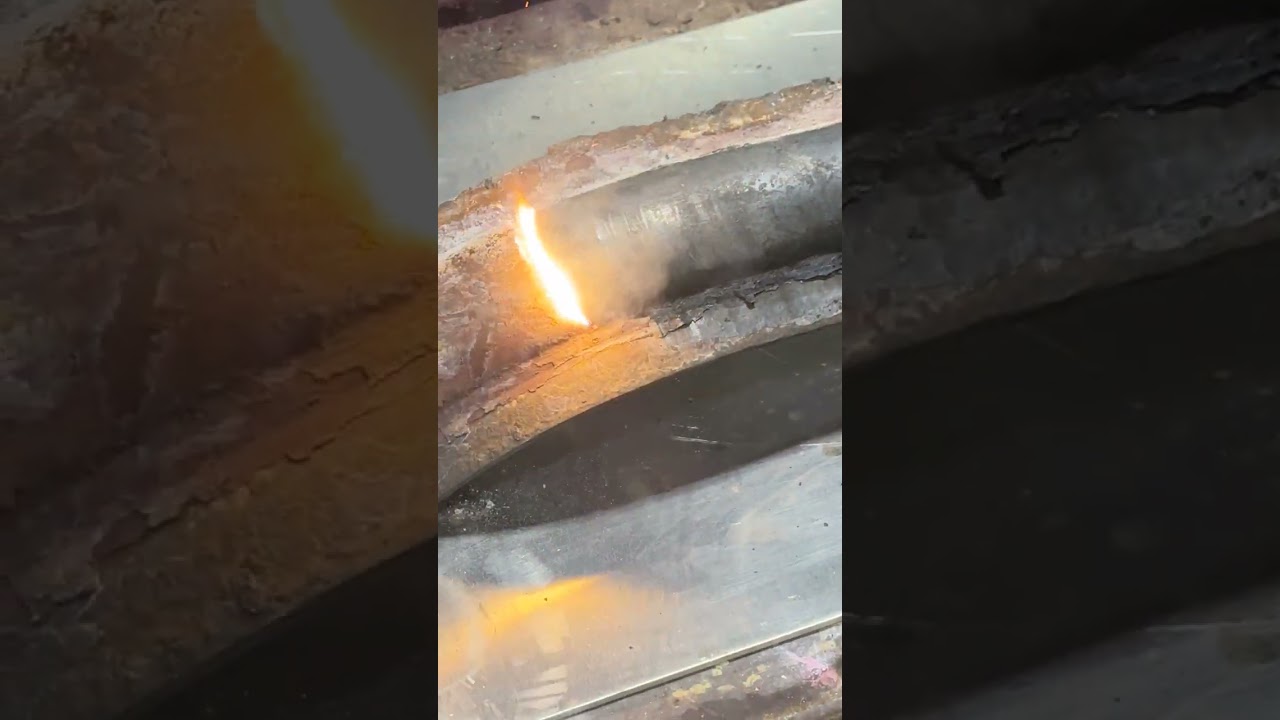 Cleaning Corroded Boiler Tube 