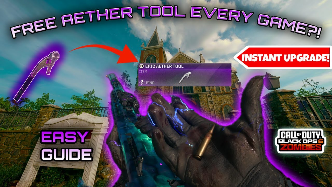 This FREE 🛠️ Aether Tool Trick in Liberty Falls Is Game-Changing! 🧟&zwj;♂️🔥 (BO6 Zombies)