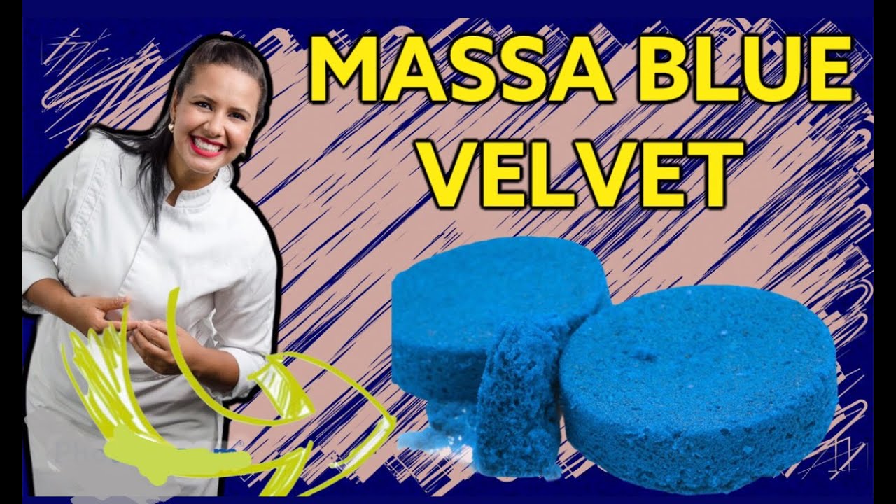 MASSA DE BOLO BLUE VELVET | SAMIRA NUNES