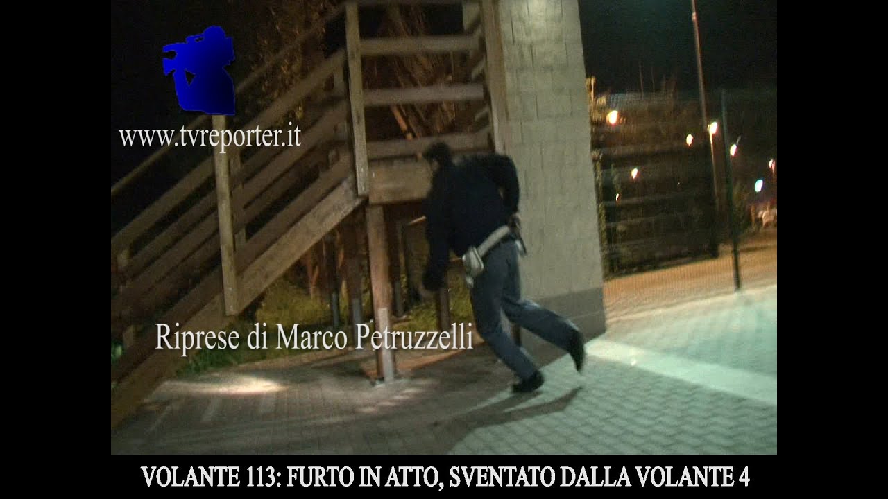 VOLANTE 113: FURTO IN ATTO SVENTATO DALLA VOLANTE 4