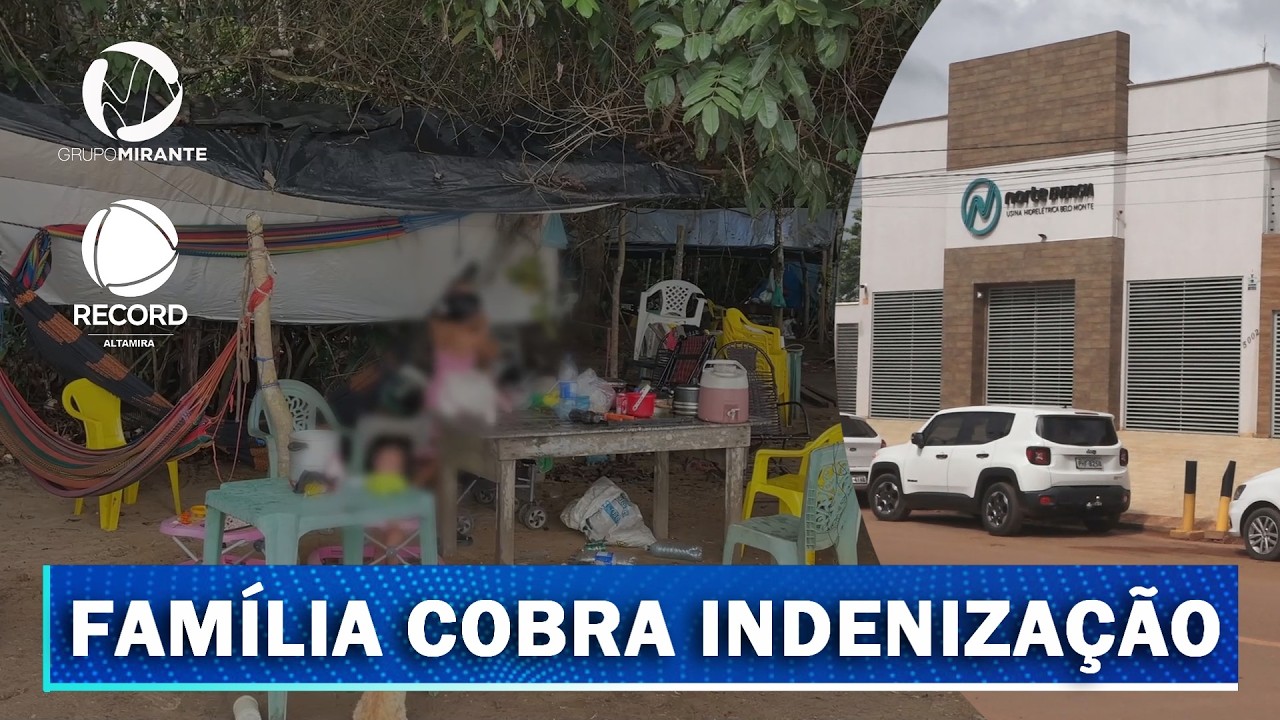 FAMÍLIA VIVE SOBRE BALSA NO XINGU E COBRA INDENIZAÇÃO | Record Altamira - Grupo Mirante