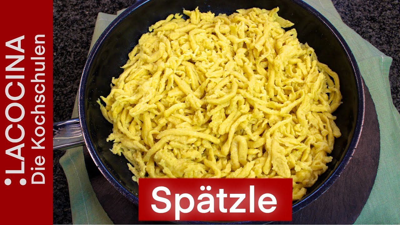 Spätzle selber machen - Tipps vom Profi mit Gelinggarantie | Rezept | La Cocina