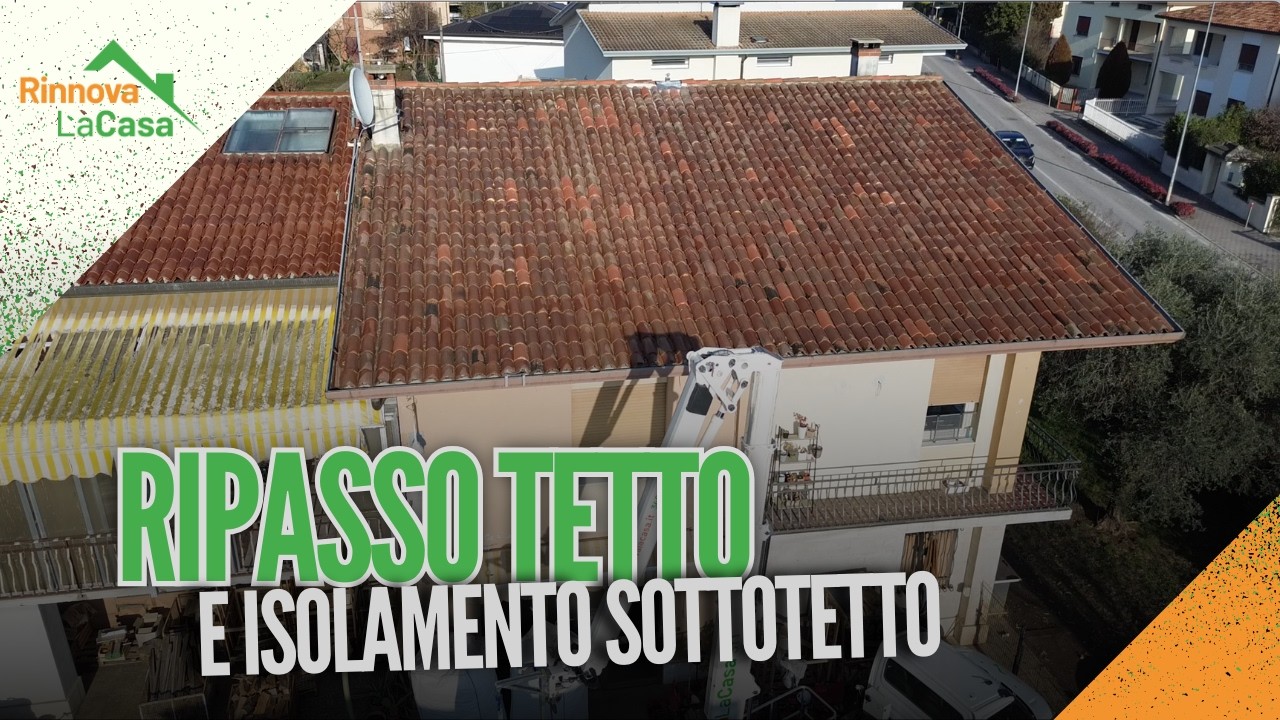 Ripasso Tetto e Isolamento del Sottotetto con Aerosilex | Rinnova La Casa