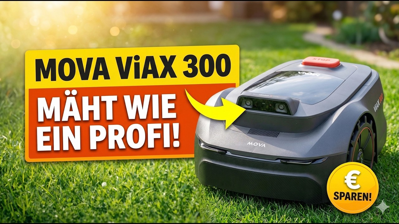 M&auml;hroboter-Test 2026: So gut ist der MOVA ViAX 300 wirklich 👀