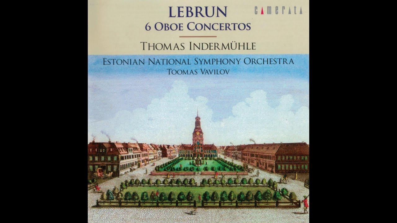 Lebrun - Oboe Concerto No. 2 G Minor - Thomas Indermühle