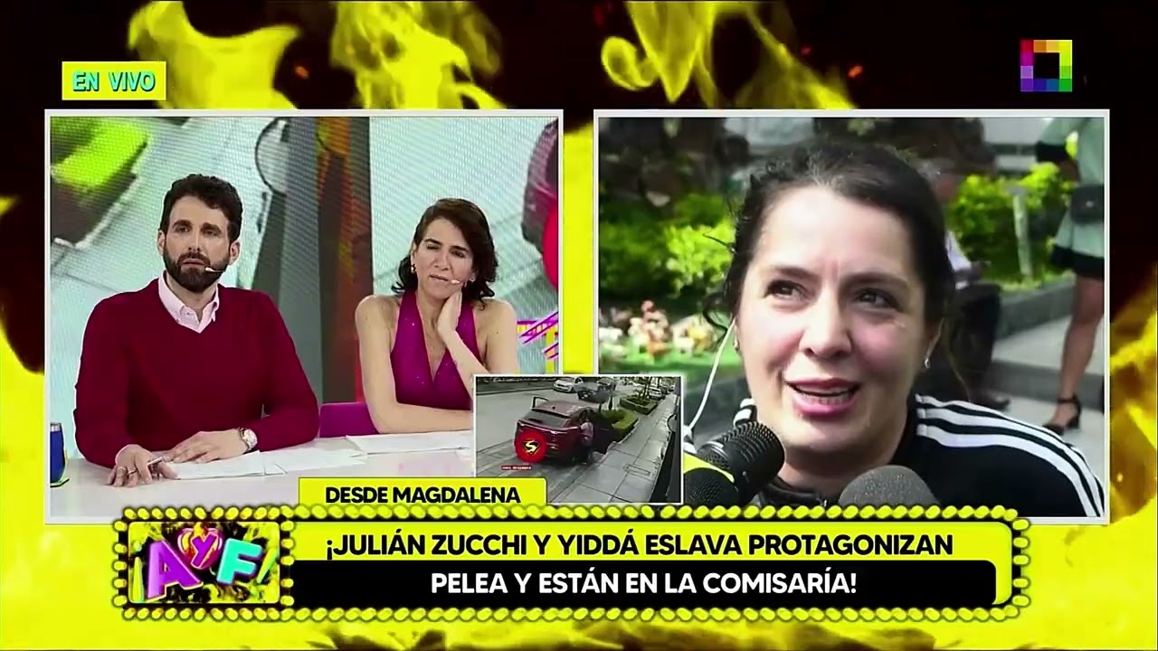 Amor y Fuego - DIC 12 -YIDDÁ ESLAVA ASEGURO QUE NUNCA NEGÓ QUE JULIÁN ZUCCHI VEA A SUS HIJOS| Willax